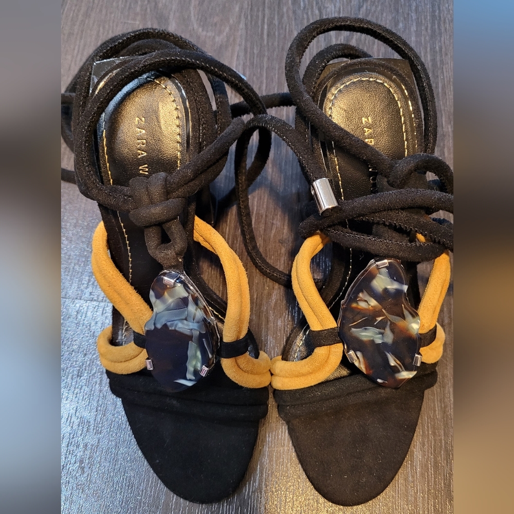 Zara Suede Sandal